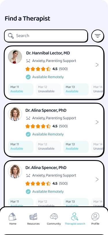 Nest & Bloom App Interface